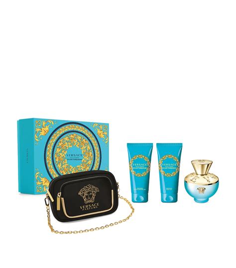 turquoise versace perfume|versace dylan turquoise gift set.